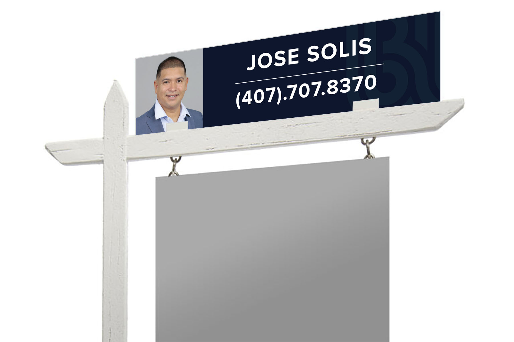 Ben Laube Homes 4mm Coroplast Sign Riders 24″ x 6″