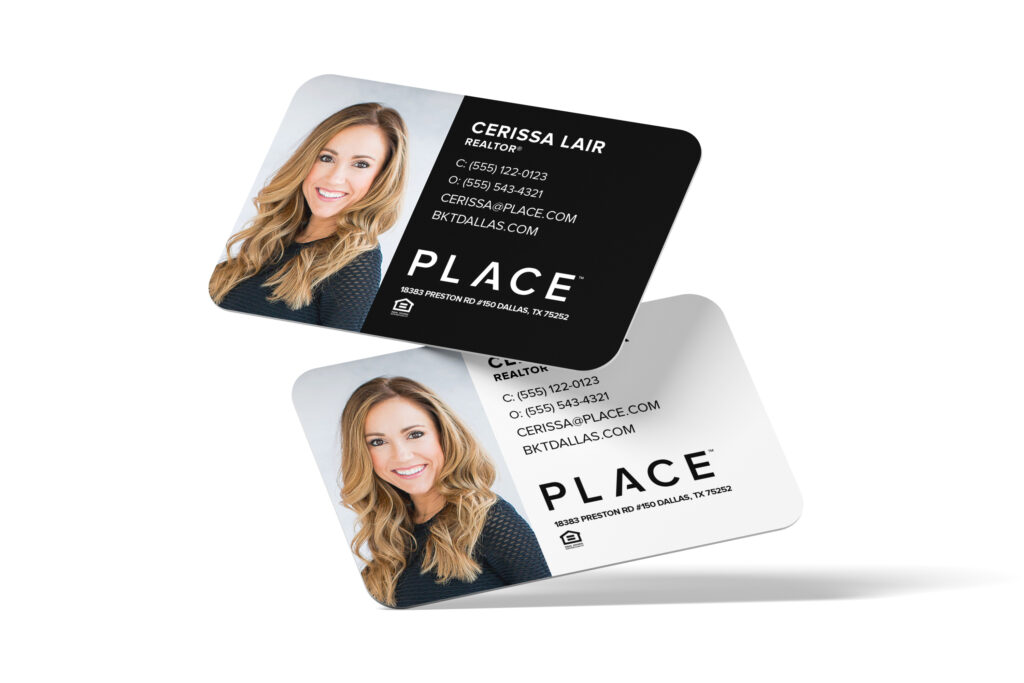 PLACE | Double-Sided Business Cards w/Photo
