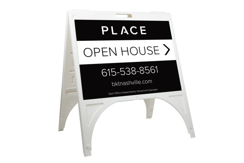 PLACE | Quik Sign® 24 x 18 A Frame Sign
