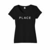 PLACE | District® Women’s Perfect Tri® V-Neck Tee - Image 2