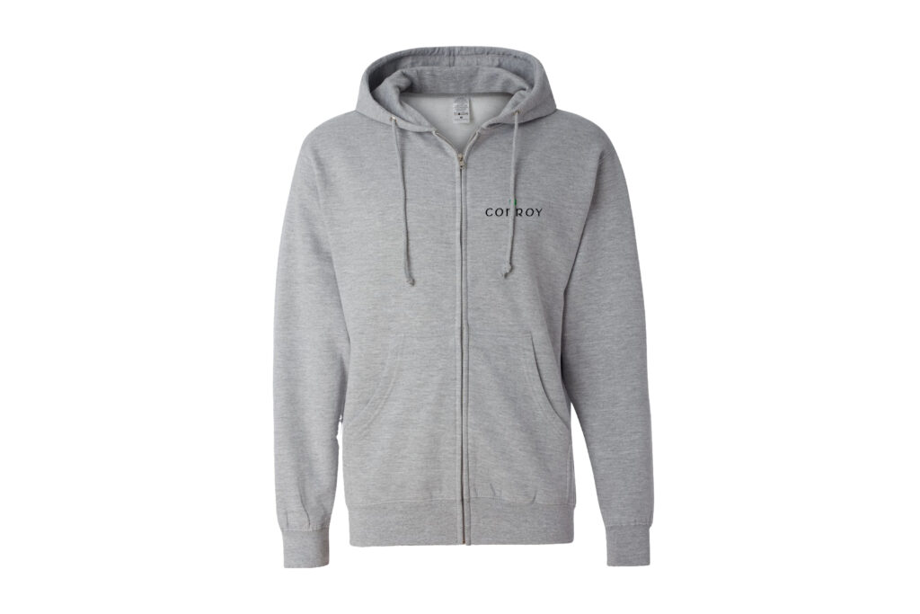 Conroy Apparel | Zip Front Hoodie
