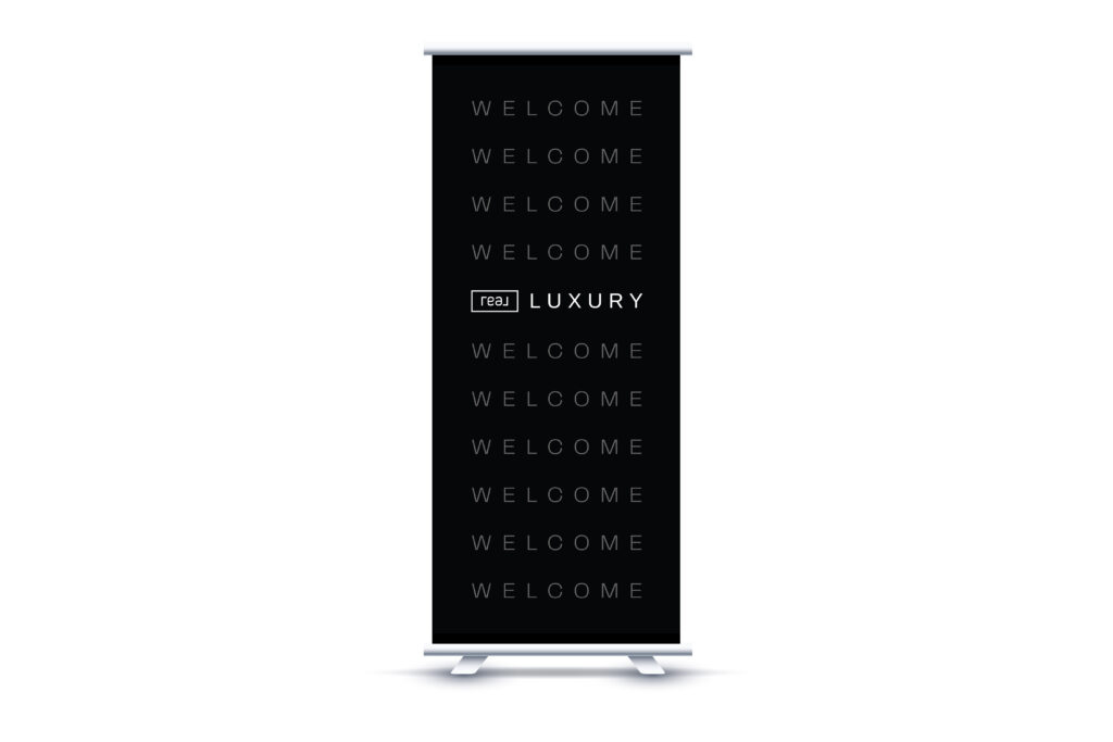 Real Luxury | Roll Up Retractable Super Flat Vinyl