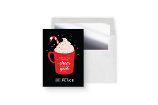 PLACE Holiday Cards | Sending You A Cup of Cheer