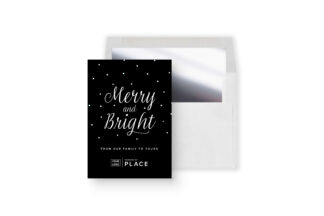 PLACE Holiday Cards | Merry and Bright From Our Family to Yours