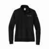 PLACE | Nike Women's Club Fleece Sleeve Swoosh 1/2-Zip - Image 2