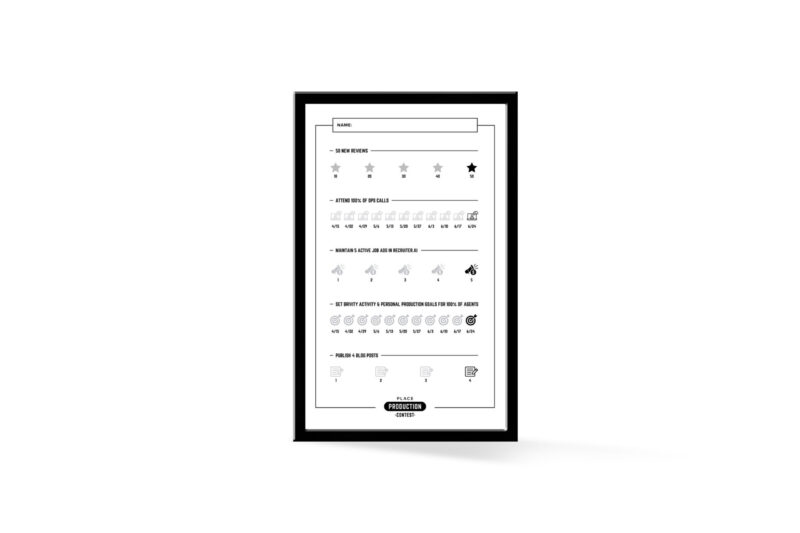 PLACE | Production Contest- Ops Leader Tracker