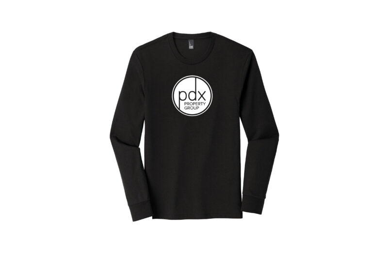 PDX Property Group | District® Perfect TRI® Men's Long Sleeve Tee - Image 2