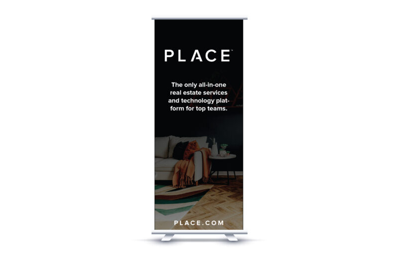 PLACE  | Roll Up Retractable Super Flat Vinyl