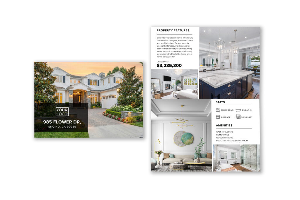 Keller Williams | 5X7 Property Listing Option 3