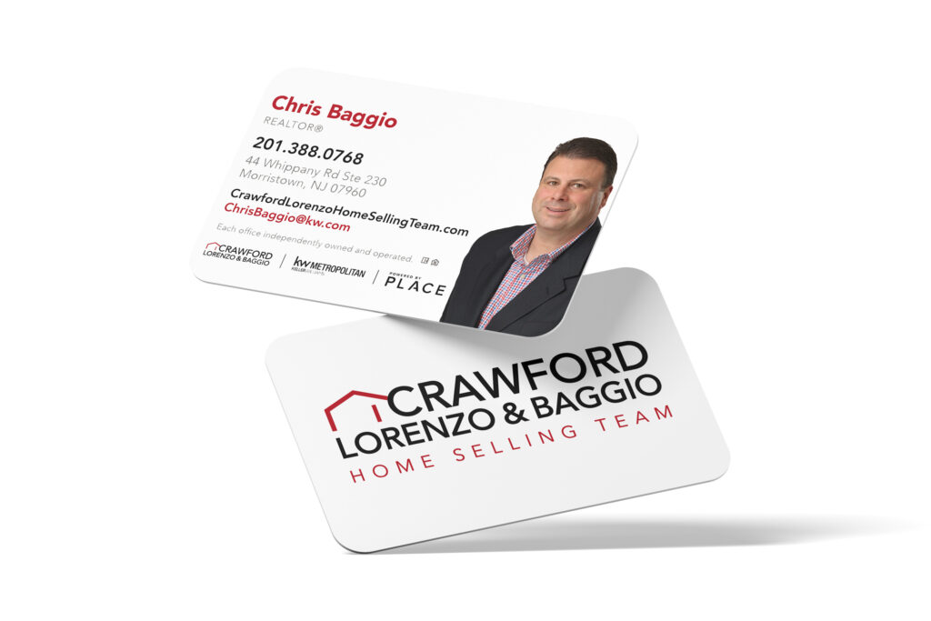 PLACE | Crawford Lorenzo and Baggio Home Selling Team Business Card
