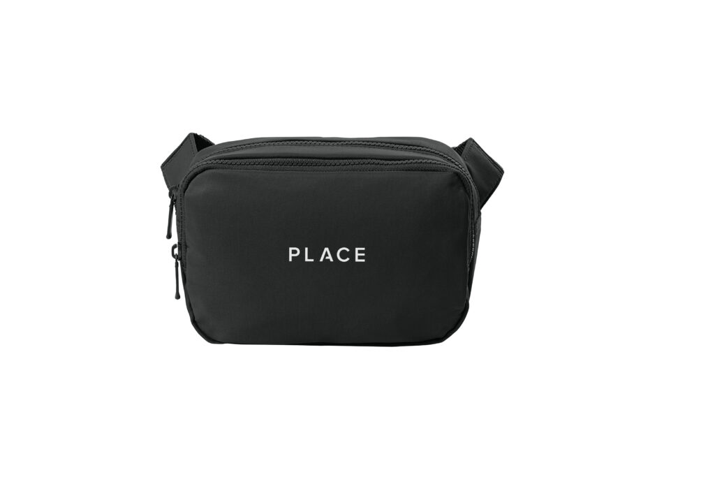 PLACE | Matte Dual-Compartment Crossbody