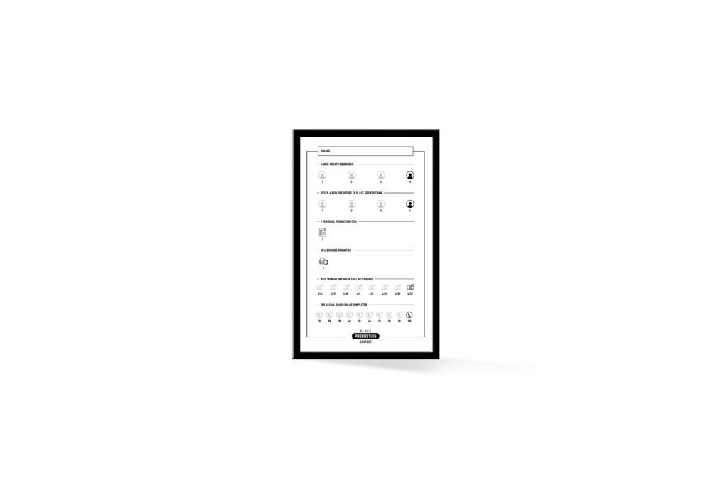PLACE | Summer 2026 Production Contest Poster -Operator Tracker